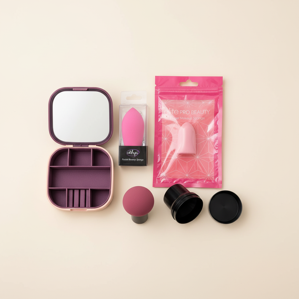GLAMVIVE Beauty Essentials Edit – 6-Piece Beauty Tools Gift Set