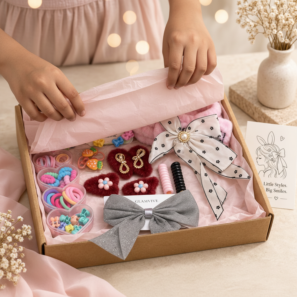 GLAMVIVE Kids Special – Deluxe Bow & Hair Accessories Edit