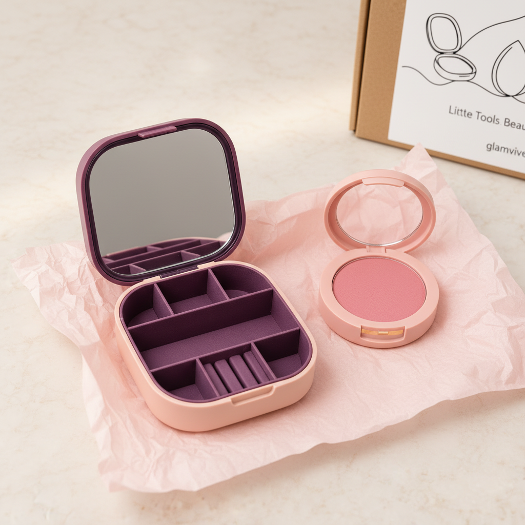 GLAMVIVE Beauty Essentials Edit – 6-Piece Beauty Tools Gift Set