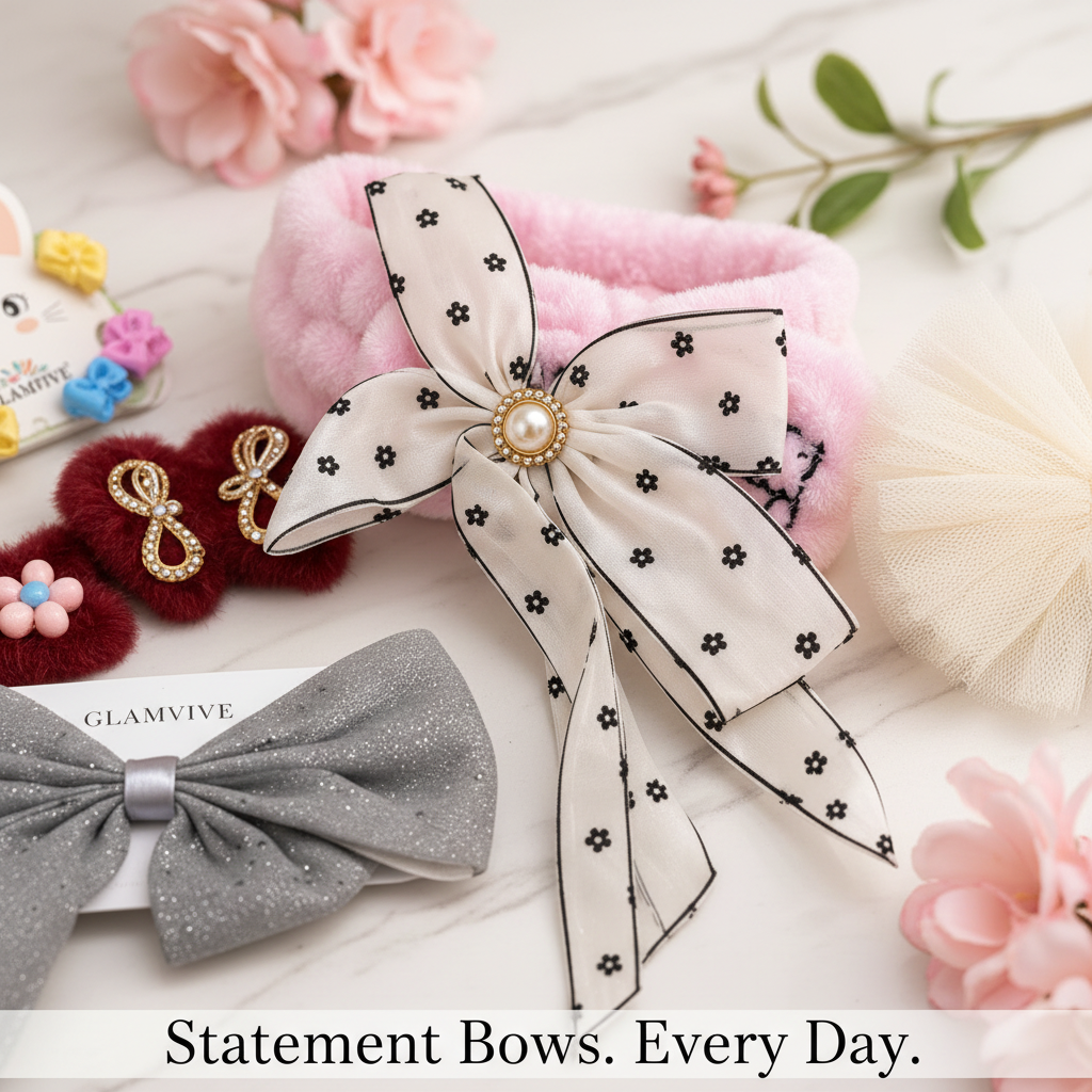 GLAMVIVE Kids Special – Deluxe Bow & Hair Accessories Edit
